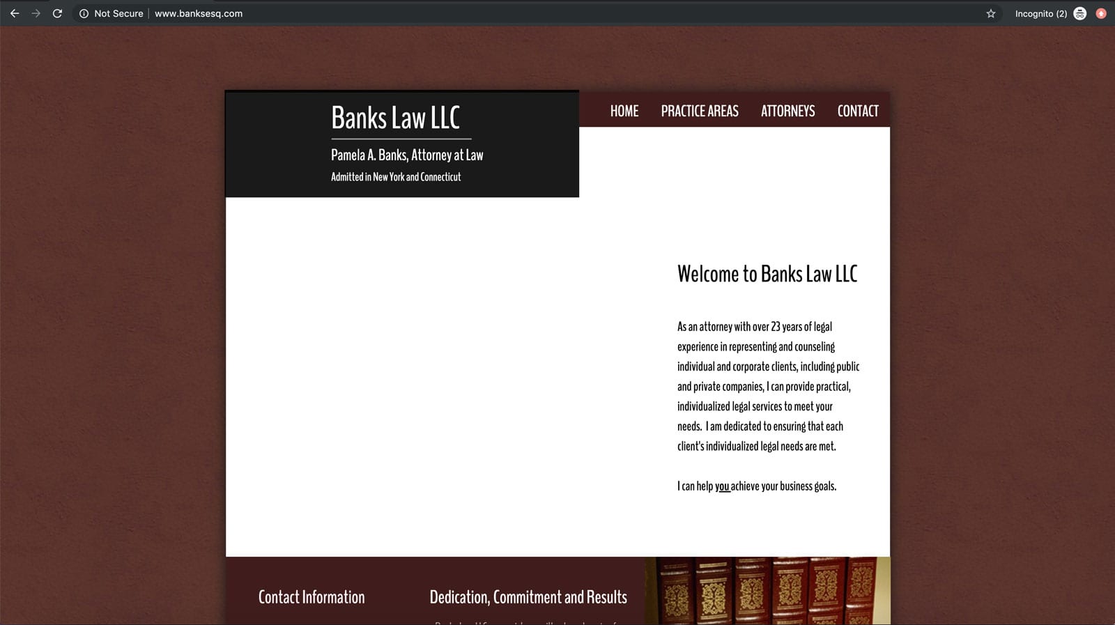 Lawyer  Design Ridgefield CT » Aspire Digital Solutions