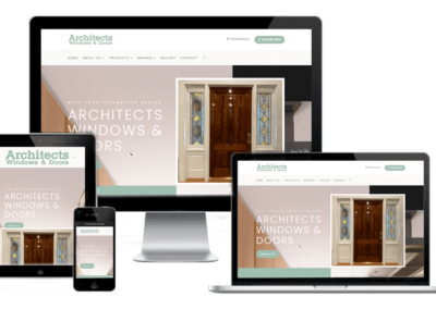 Architects, Windows & Doors Website Design