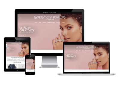 Jewelry Store E-Commerce Website Design