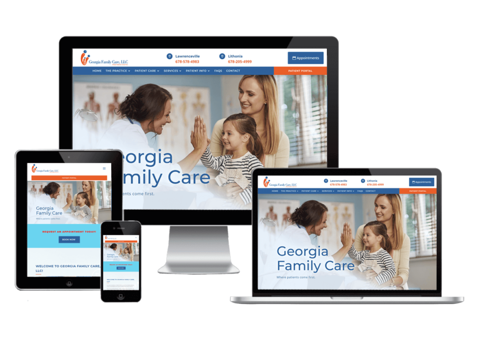 Family Care site Design Aspire Digital Solutions