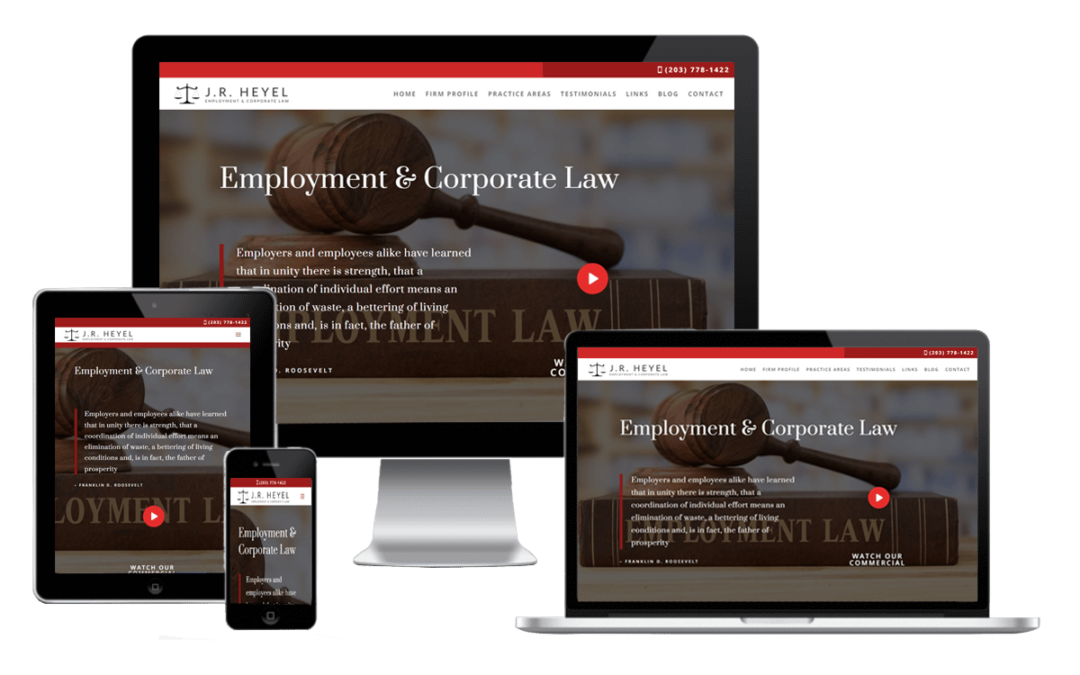 Employment & Corporate Law Website Design