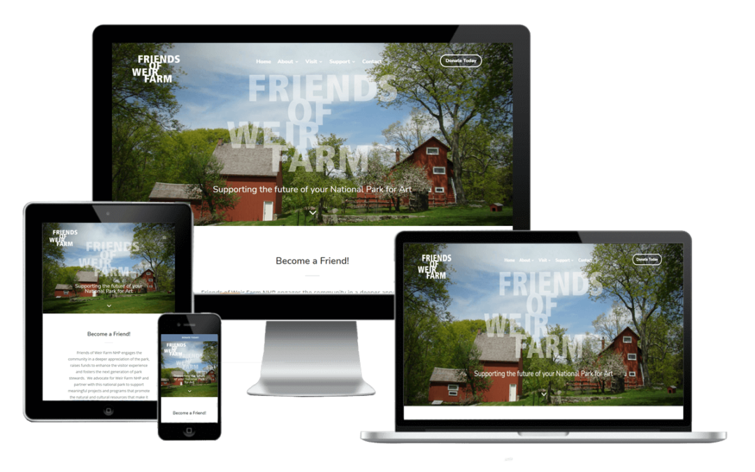 National Historical Park Website Design