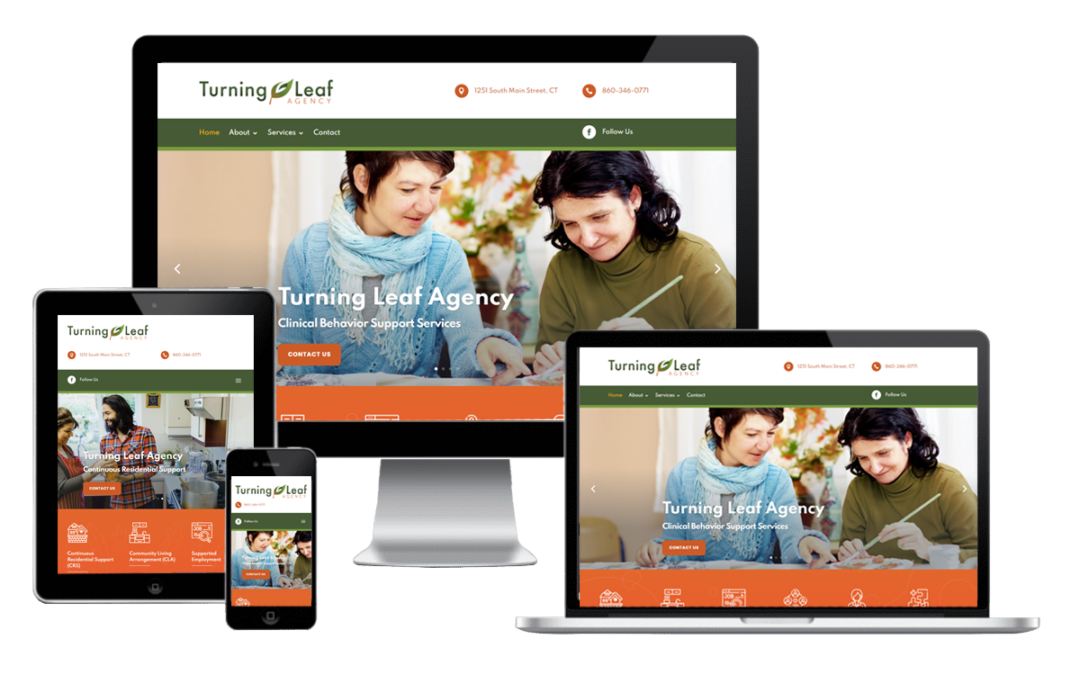 Turning Leaf Agency Website Design