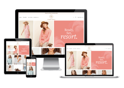 Clothing Boutique Ecommerce Website Design