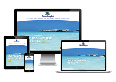Travel Blog Website Design