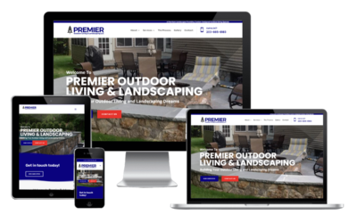Premier Outdoor Living Website Design
